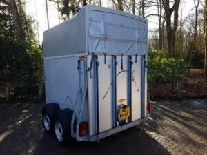 Occasion Bockman 2paards Champion C aluminium paardentrailer