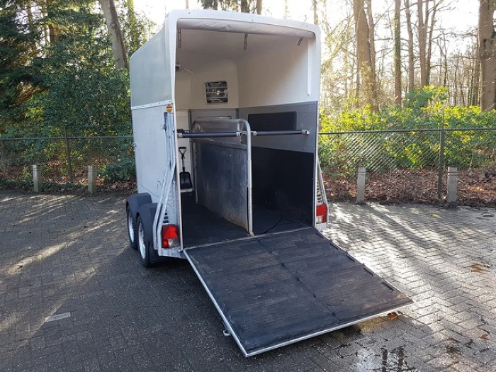 Occasion Bockman 2paards Champion C aluminium paardentrailer