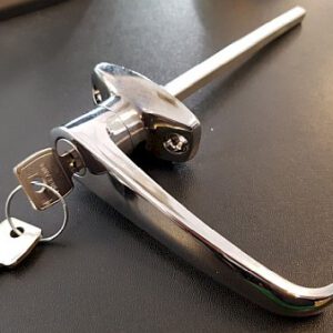 Portierkruk met slot L-Model