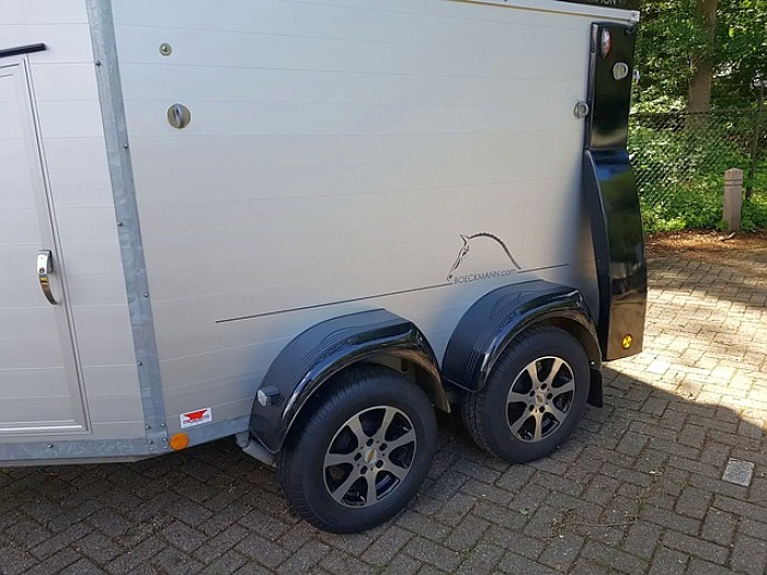 Bockman 2 paards Champion C aluminium paardentrailer