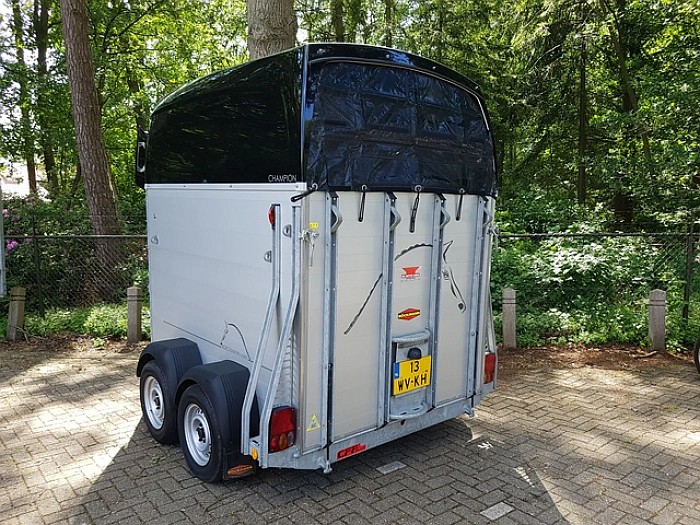 Bockman 2 paards Champion C aluminium paardentrailer