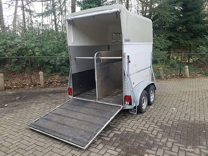 Bockman 2 paards Champion R aluminium paardentrailer