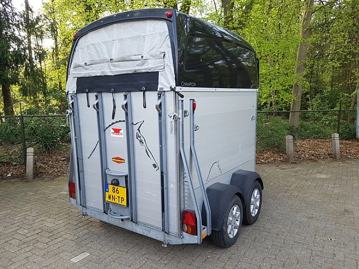 Bockman 2 paards Champion C alu paardentrailer