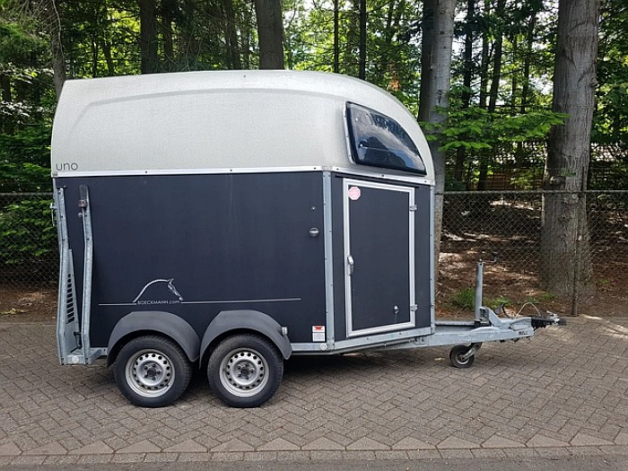 Bockman uno 1.5 paards paardentrailer