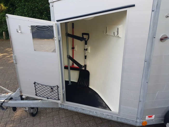 Gebruikte Bockman 2 paards Champion C aluminium paardentrailer