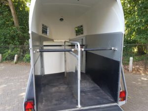 Gebruikte Bockman 2 paards Champion C aluminium paardentrailer