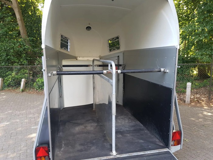 Gebruikte Bockman 2 paards Champion C aluminium paardentrailer