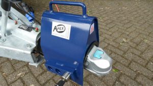 Apex Tasjesslot blauw SCM gekeurd