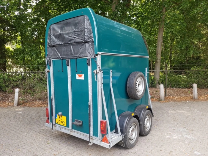 Atec Olympialine 1.5 paards polyester paardentrailer