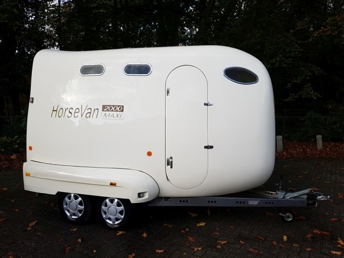 HorseVan 2000 MAXI, 2 paards polyester trailer