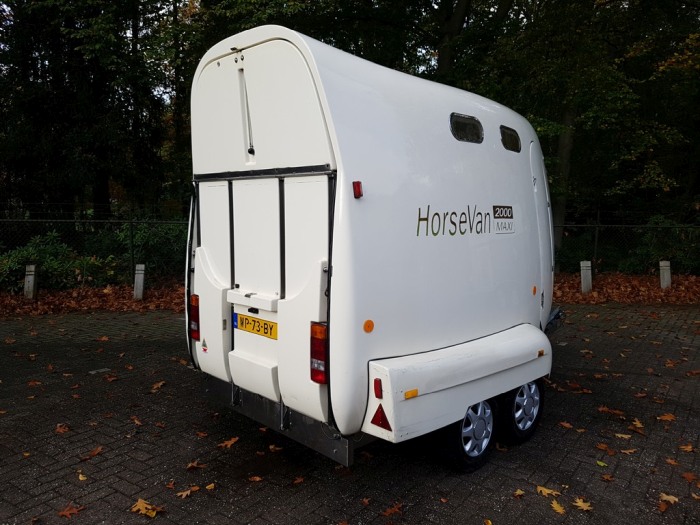 HorseVan 2000 MAXI, 2 paards polyester trailer