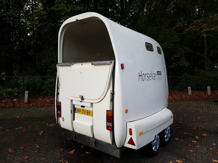 HorseVan 2000 MAXI, 2 paards polyester trailer