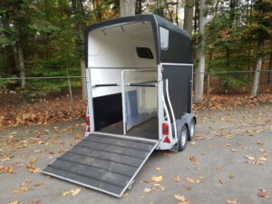 Sirius 2 paards houten trailer
