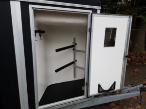 Sirius 2 paards houten trailer