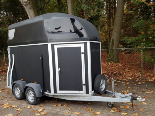 Sirius 2 paards houten trailer