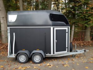 Sirius 2 paards houten trailer