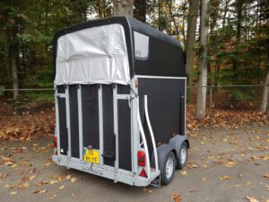Sirius 2 paards houten trailer