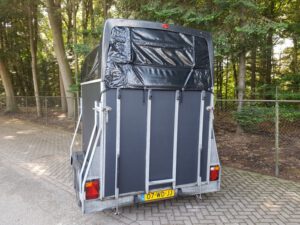 Weijer Traveller 2 paards houten paardentrailer