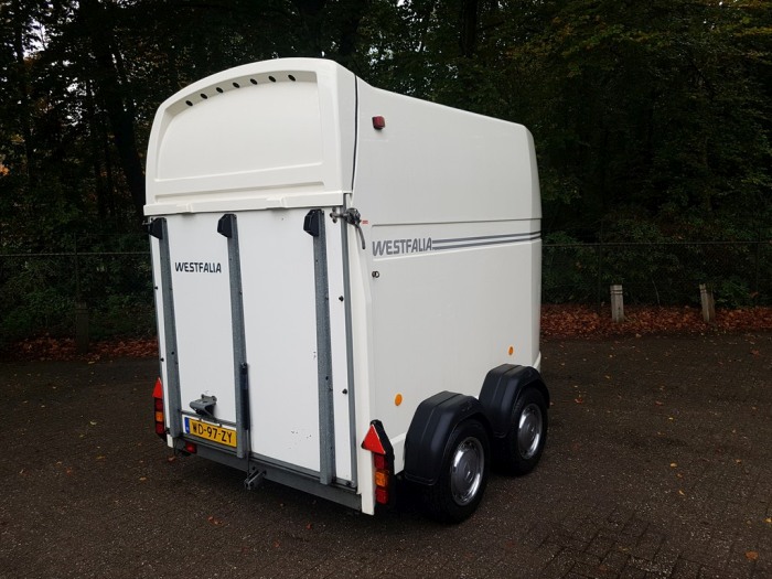 Westfalia Jupiter 2 paards polyester trailer