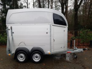 Bockmann Champion Uno 1,5 paards aluminium paardentrailer met zadelkamer