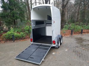 Bockmann Champion Uno 1,5 paards aluminium paardentrailer met zadelkamer