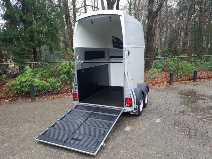 Bockmann Champion Uno 1,5 paards aluminium paardentrailer met zadelkamer