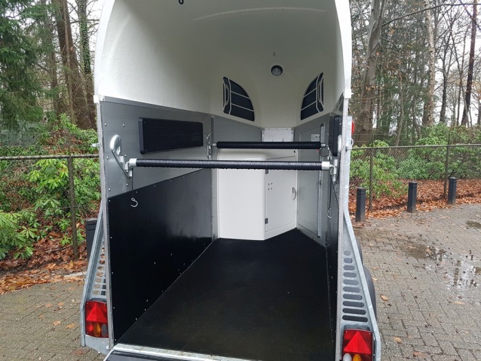 Bockmann Champion Uno 1,5 paards aluminium paardentrailer met zadelkamer
