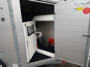 Bockmann Champion Uno 1,5 paards aluminium paardentrailer met zadelkamer