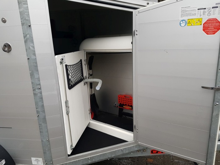 Bockmann Champion Uno 1,5 paards aluminium paardentrailer met zadelkamer
