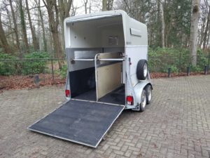Bockmann Big Champion 2 paards aluminium trailer