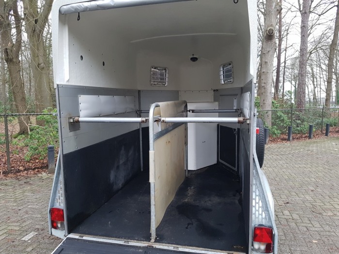 Bockmann Big Champion 2 paards aluminium trailer