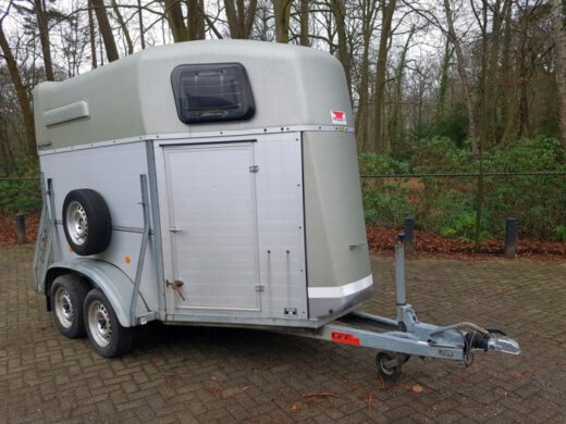 Bockmann Big Champion 2 paards aluminium trailer