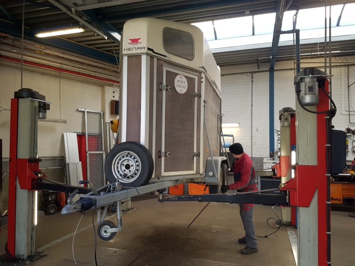 Paardentrailer keuring