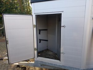 DWS Prestige 2 paards aluminium trailer met zadelkamer