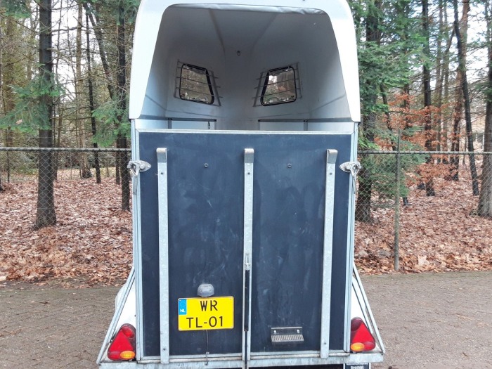 Hotra houten 1,5 paards trailer