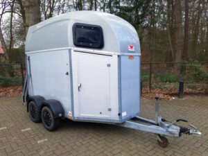 Bockmann Champion 2 paards aluminium trailer