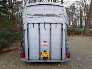 Bockmann Champion 2 paards aluminium trailer