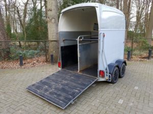 Bockmann Champion 2 paards aluminium trailer