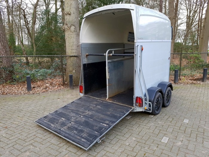 Bockmann Champion 2 paards aluminium trailer