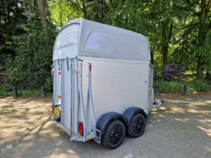 1,5 paards aluminium Bockmann trailer