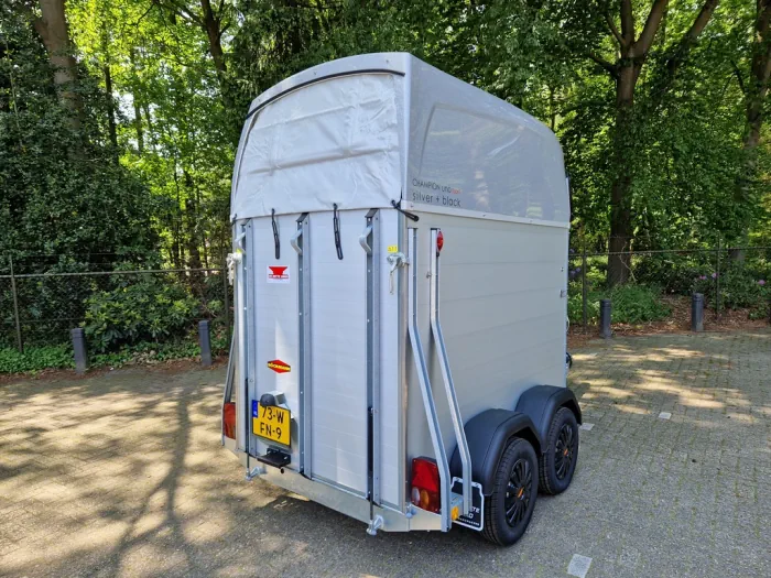 1,5 paards aluminium Bockmann trailer