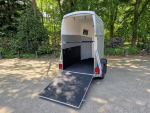 1,5 paards aluminium Bockmann trailer