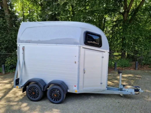 1,5 paards aluminium Bockmann trailer