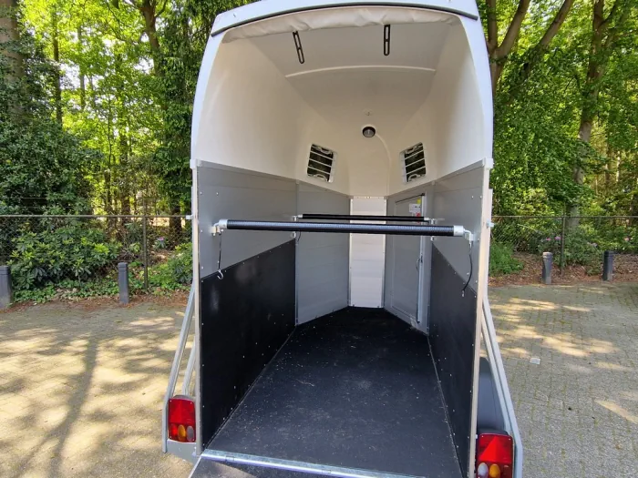 1,5 paards aluminium Bockmann trailer