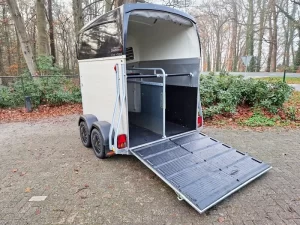 Bockmann Champion 2 paards aluminium trailer