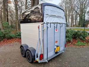 Bockmann Champion 2 paards aluminium trailer