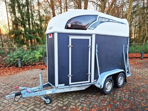 Atec Starline 1,5 paards houten trailer