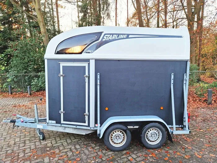 Atec Starline 1,5 paards houten trailer