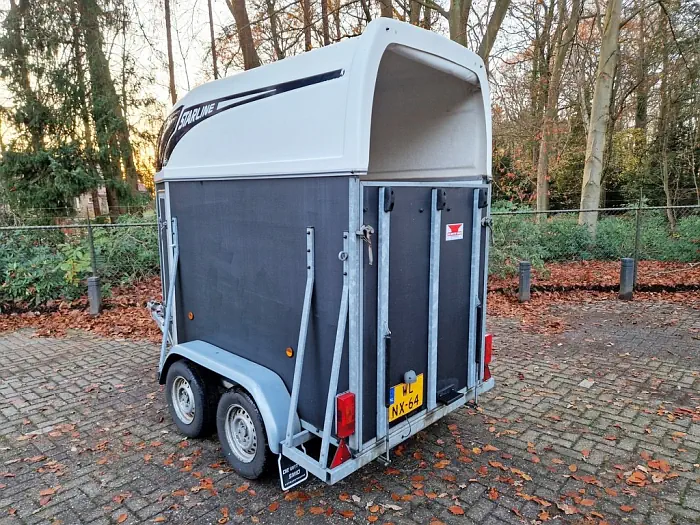 Atec Starline 1,5 paards houten trailer