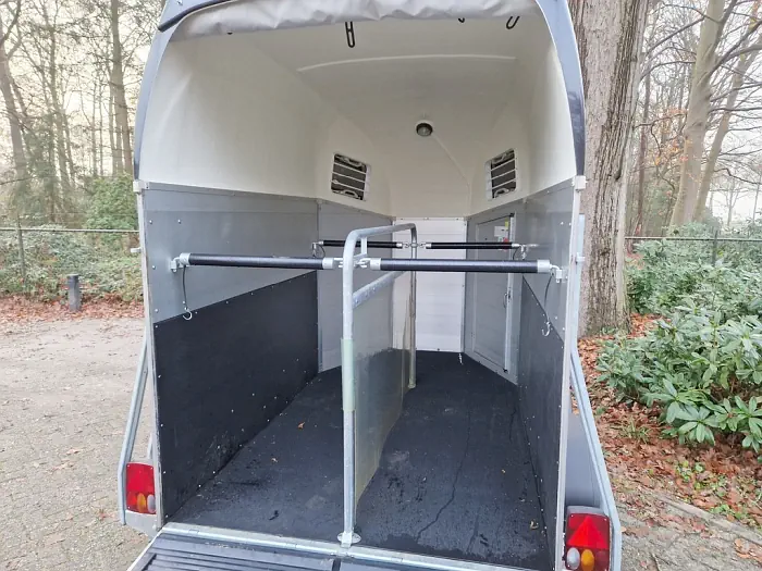Bockmann Champion 2 paards aluminium trailer
